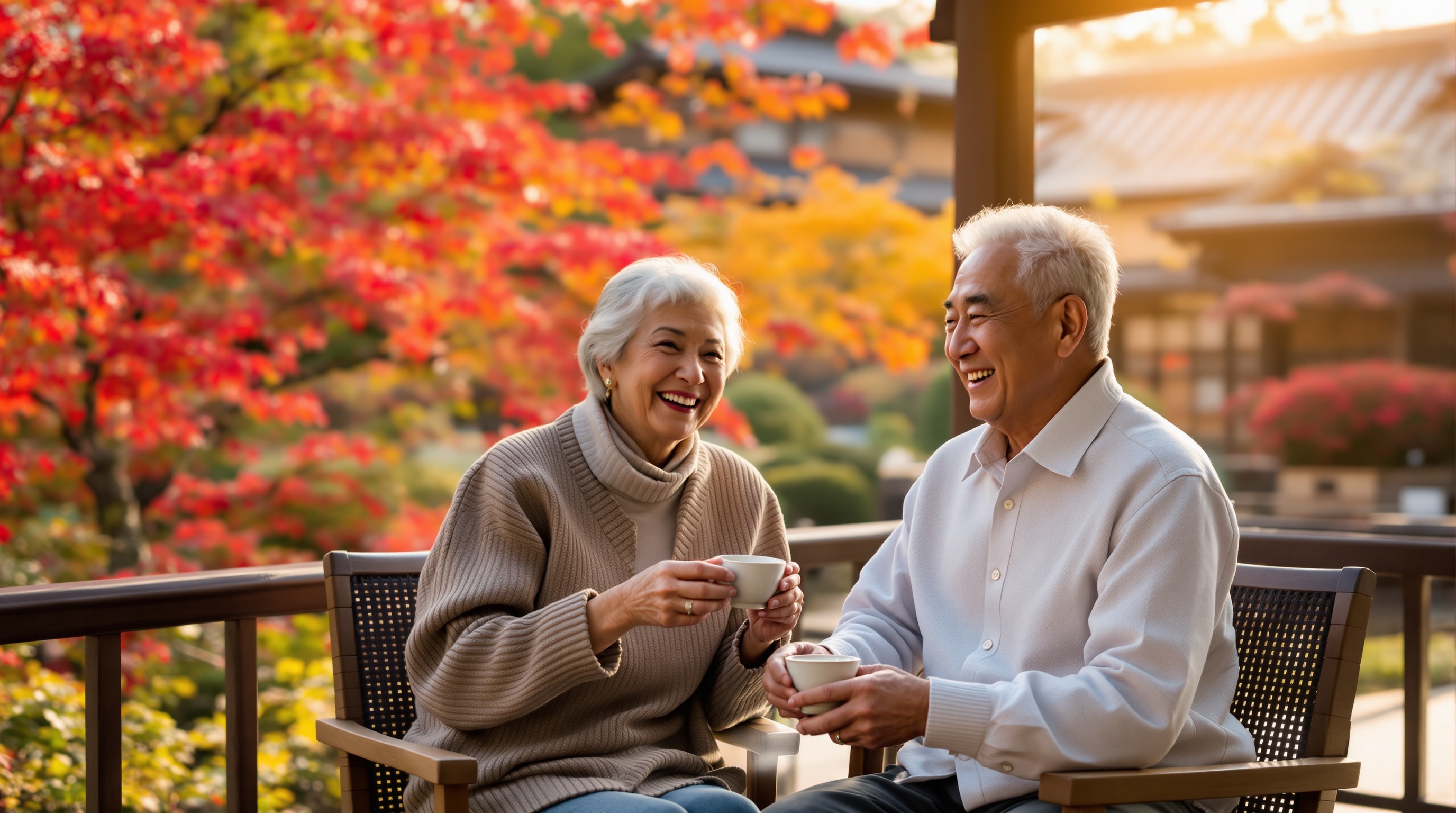 71歳 × 68歳の成婚事例 - シニアカップルの幸せな写真